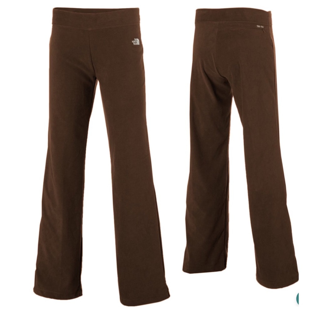 TNF TKA 100 Fleece Pant Large Brown Preowned